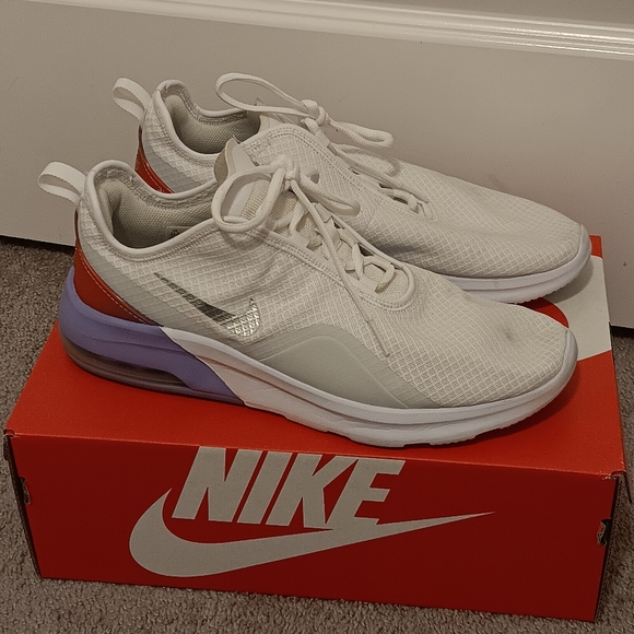 Womens Nike air max motion 2 running shoes in white red and lavender 11.5 - Picture 5 of 9